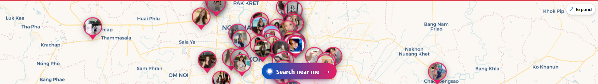 Thailand Sideline Search Map Fiwfan